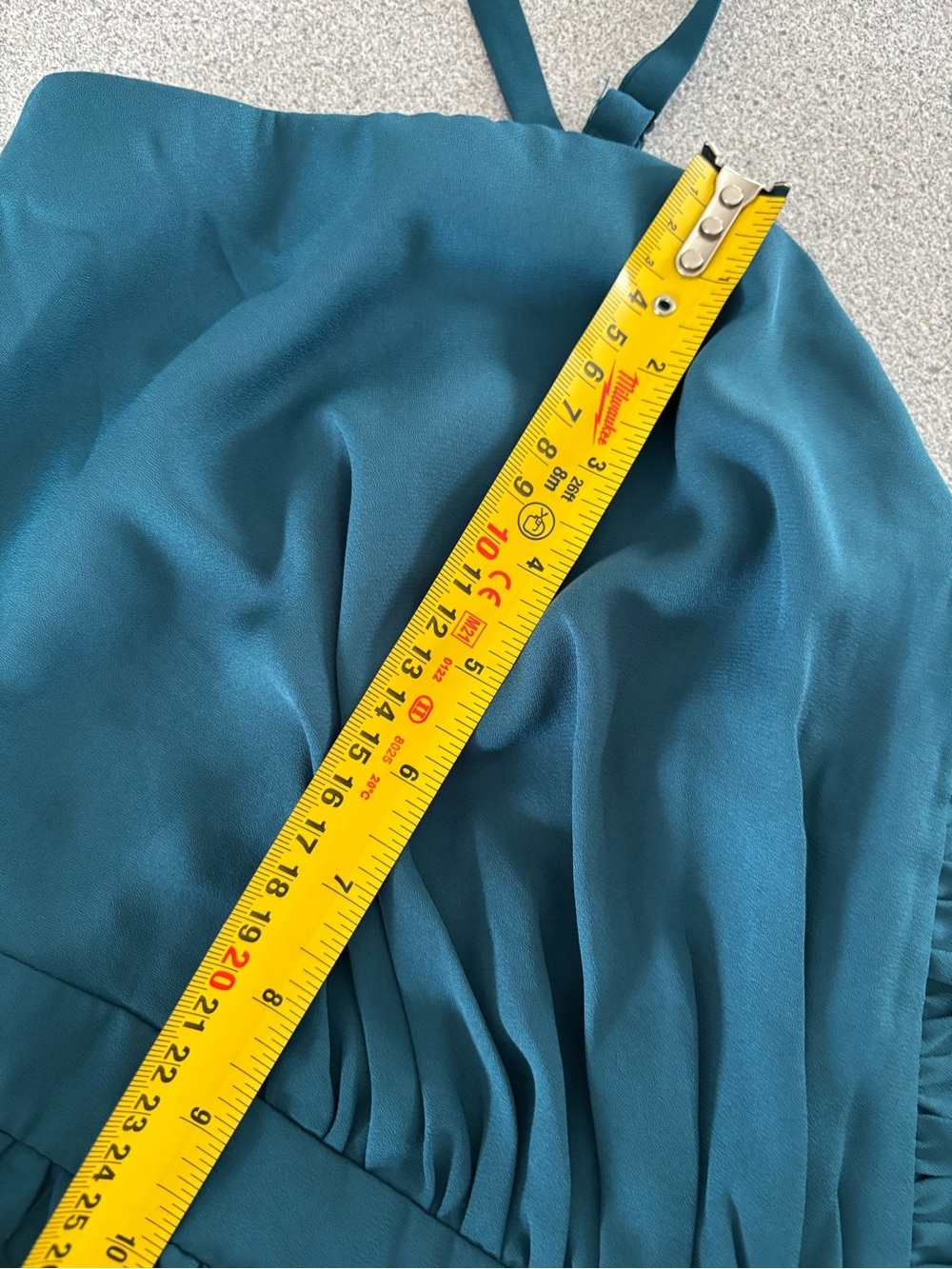 NWT Chi Chi London Teal Convertible Maxi Dress US 10 Wedding Guest Bridesmaid - Picture 14 of 14